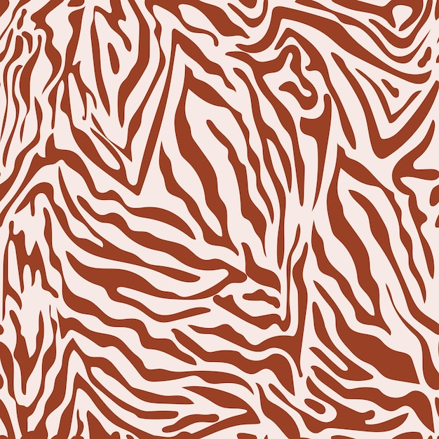 Vectorillustratie van naadloos zebrapatroon