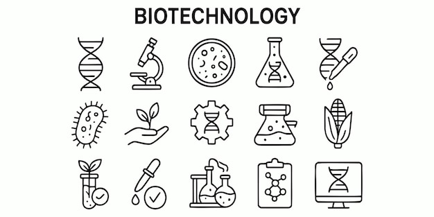Vectorillustratie van neurowetenschappelijke iconen met hersenen, neuronen en mentale concepten
