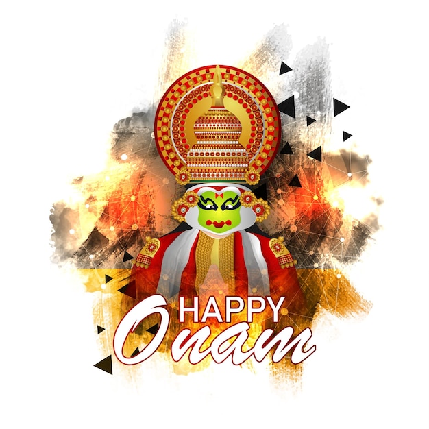 Vectorillustratie van onam bannerontwerp
