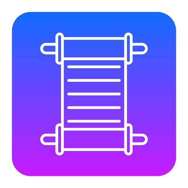 Vectorillustratie van papyrus
