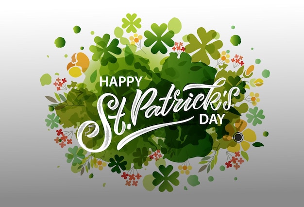 Vectorillustratie van saint patricks day-logotype