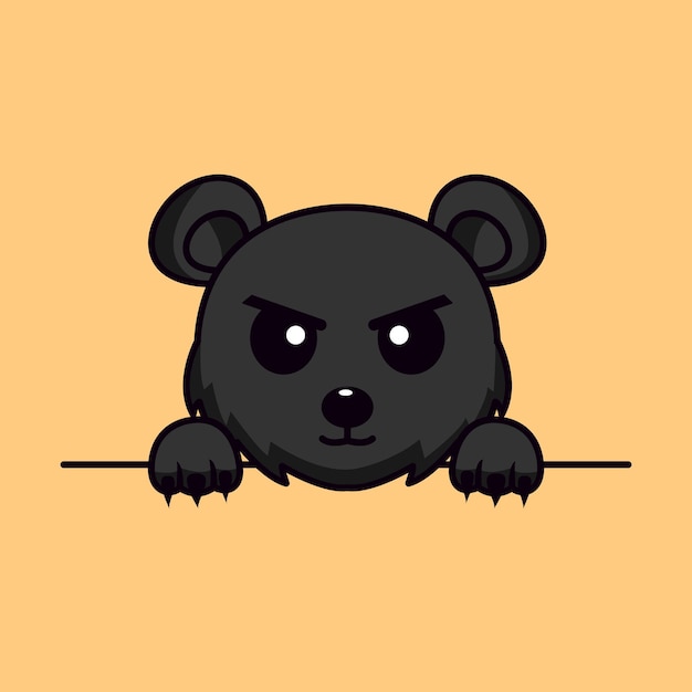 Vectorillustratie van tijger en chibi animal