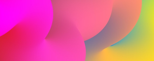 Vectorillustratie van verdraaide kleurrijke vormen