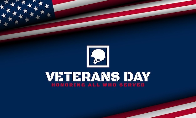 Vectorillustratie van Veterans Day