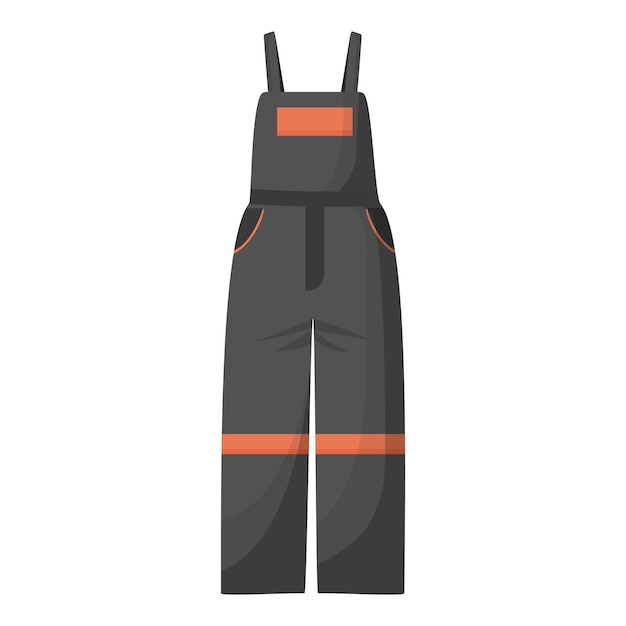 Vectorillustratie van werknemer overalls