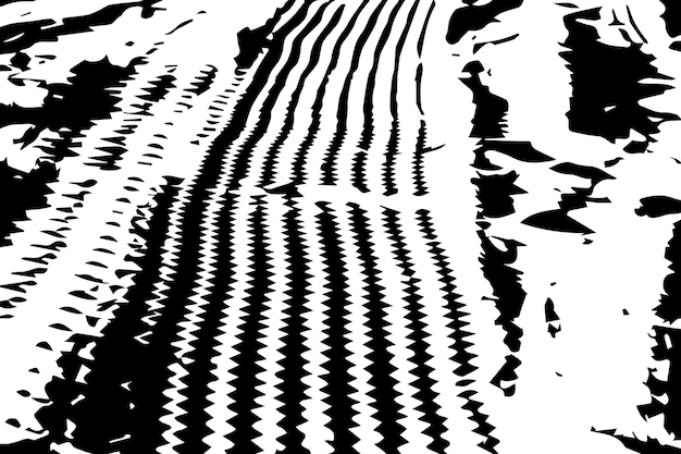 vectorillustratie van zwart-witte textuur