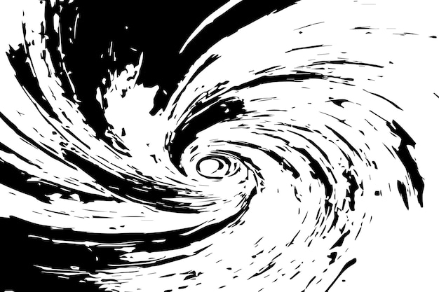 vectorillustratie van zwarte abstracte textuur op witte achtergrond zwarte en witte textuur
