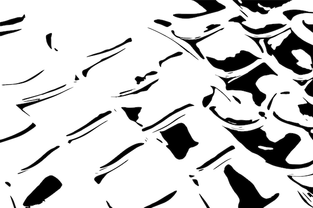 vectorillustratie van zwarte textuur zwarte textuur op witte achtergrond