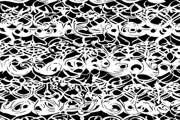 Vectorillustratie van zwarte textuur zwarte textuur op witte achtergrond