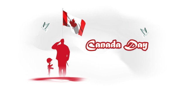 Vectorillustratie voor Canada Day
