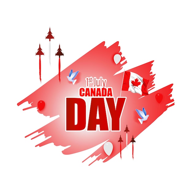 Vectorillustratie voor Canada Day