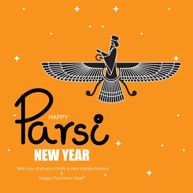 Vectorillustratie voor Gelukkig Parsi nieuwjaar Navroj Mubarak