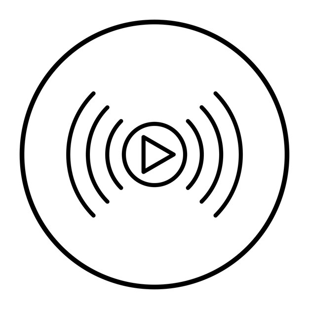Vectorillustratie voor live streaming