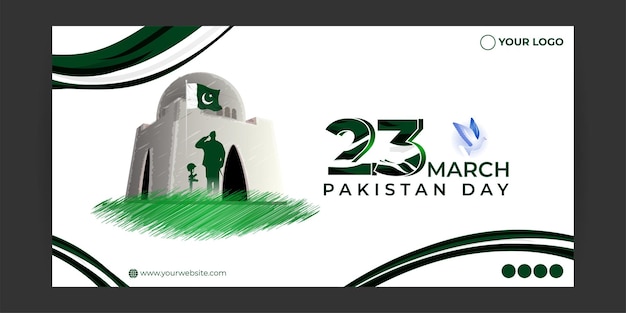 Vectorillustratieconcept van de dag van Pakistan