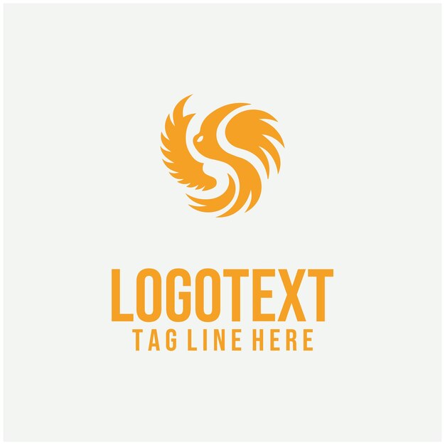 Vectorillustraties van het Flame Bird-logo