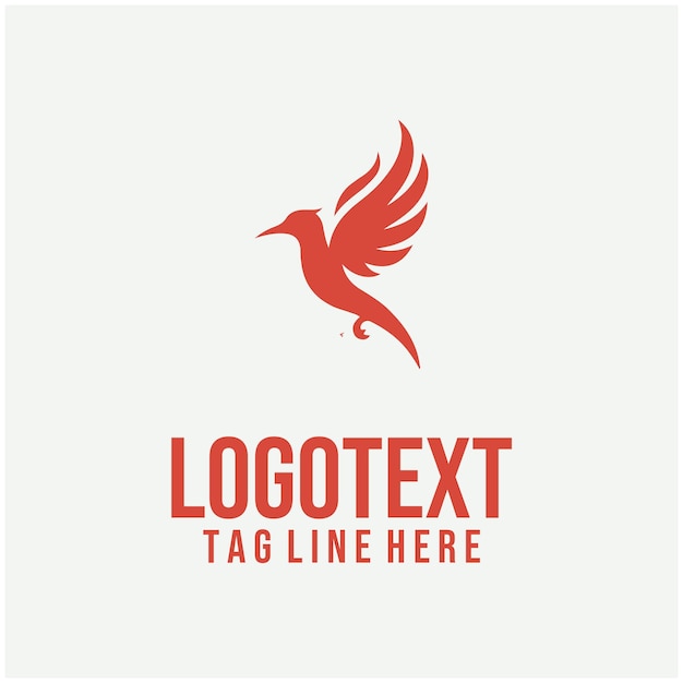 Vectorillustraties van het Flame Bird-logo