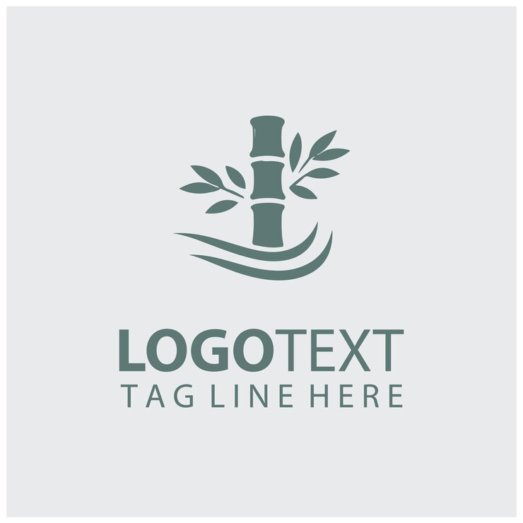 Vectorillustraties van het logo van de bamboe