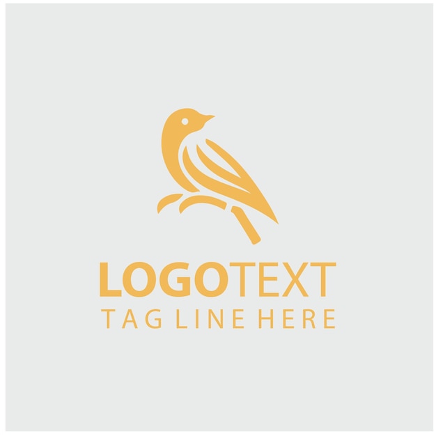 Vectorillustraties van het logo van Linear Birds