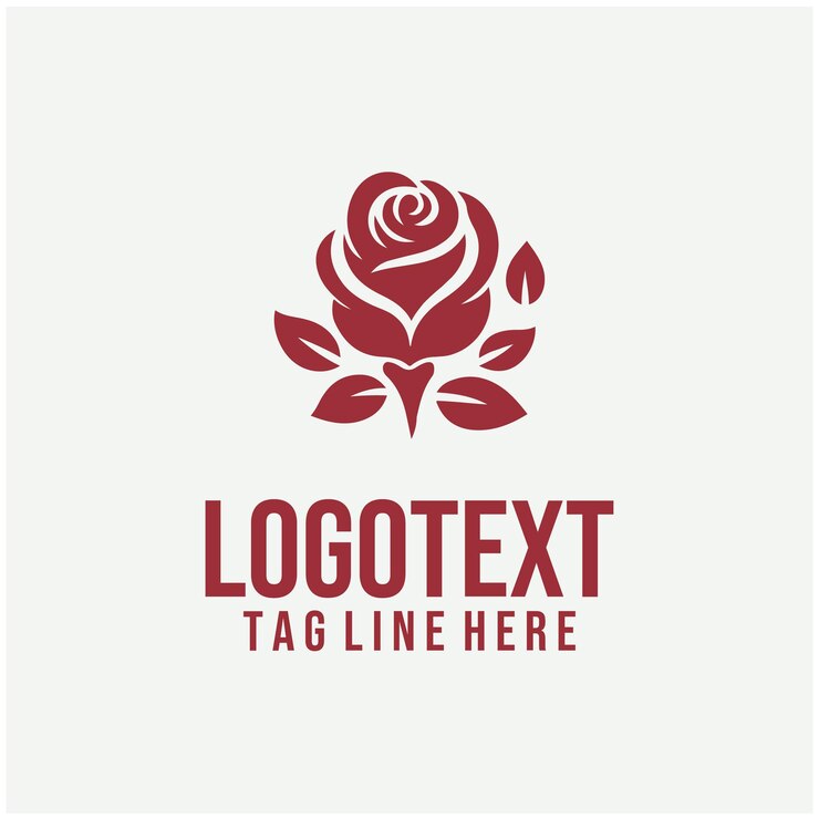 Vectorillustraties van het logo van Rose Lady