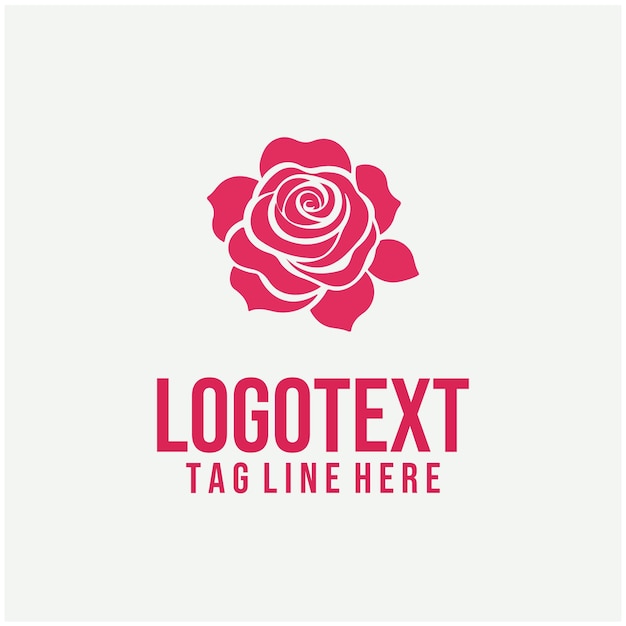 Vectorillustraties van het logo van Rose Lady