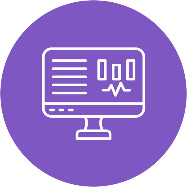 Vectorillustratiestijl van het dashboard