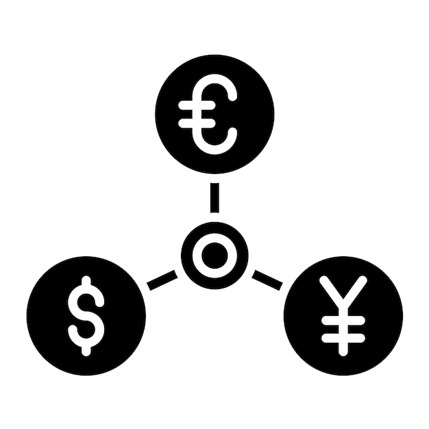 Vectorillustratiestijl voor valuta