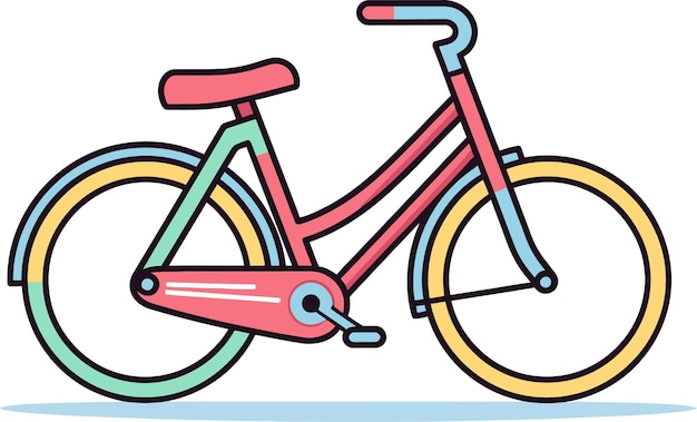 Vectorized BMX Tricks Illustration Cycling Race Start Line Vector