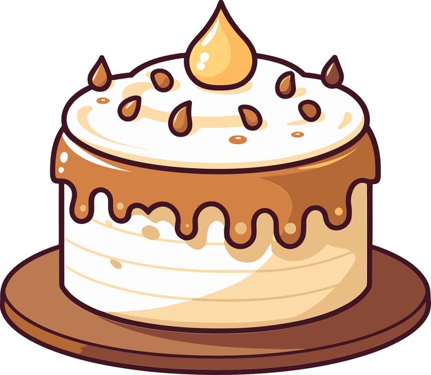 Vettore vectorized cake delights svelato cake vector showcase svelato