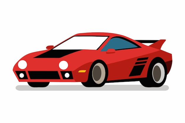 Vectorkunstillustratie van sportwagens