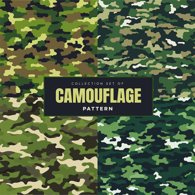 Vector vectorleger en militaire camouflagetextuur