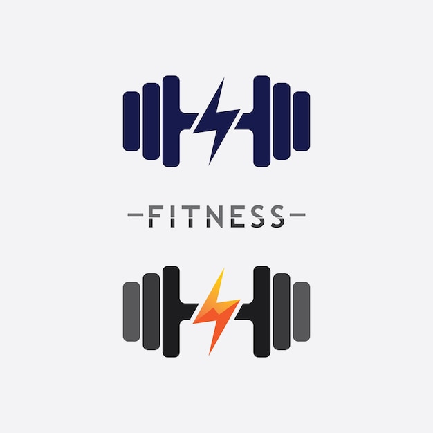 Vectorobject en pictogrammen voor Sport Label Gym Badge Fitness Logo Design