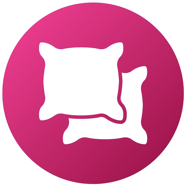 Vectorontwerp Abstract Pillow Icon Style