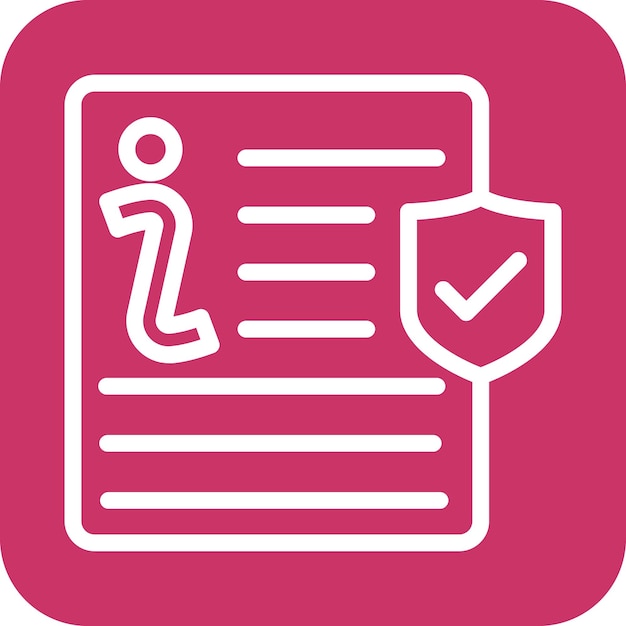 Vectorontwerp Accurate Info Icon Style