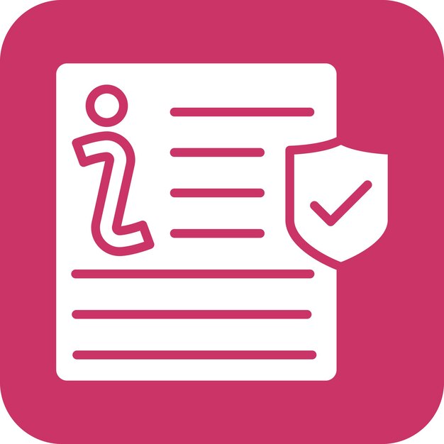 Vectorontwerp Accurate Info Icon Style