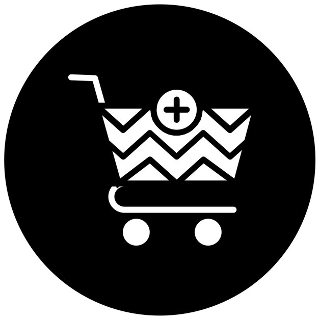 Vectorontwerp AddtoCart Icon Style
