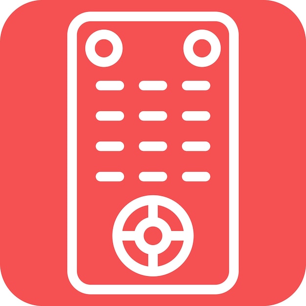 Vectorontwerp afstandsbediening Icon Style