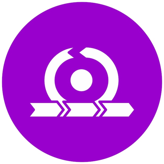 Vectorontwerp Agile Icon Style