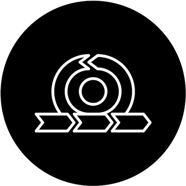 Vectorontwerp Agile Icon Style