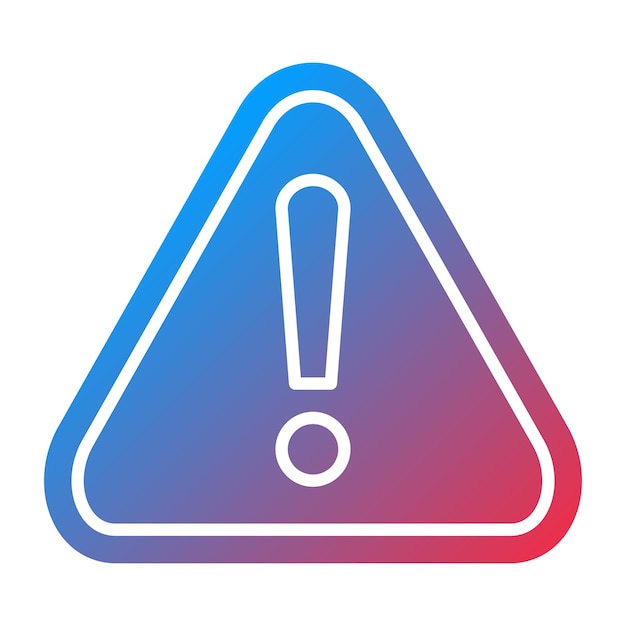 Vectorontwerp Alert Icon Style