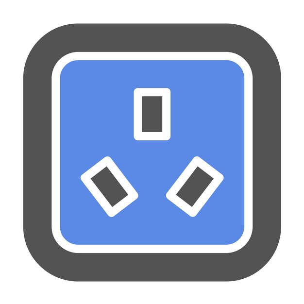 Vectorontwerp AM Socket Icon Style
