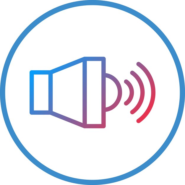 Vectorontwerp Amplify Icon Style