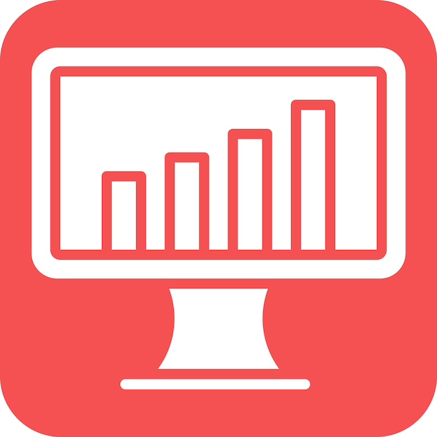 Vectorontwerp Analytics Icon Style