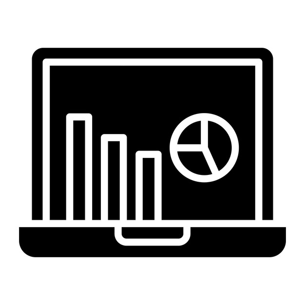 Vectorontwerp Analytics Icon Style