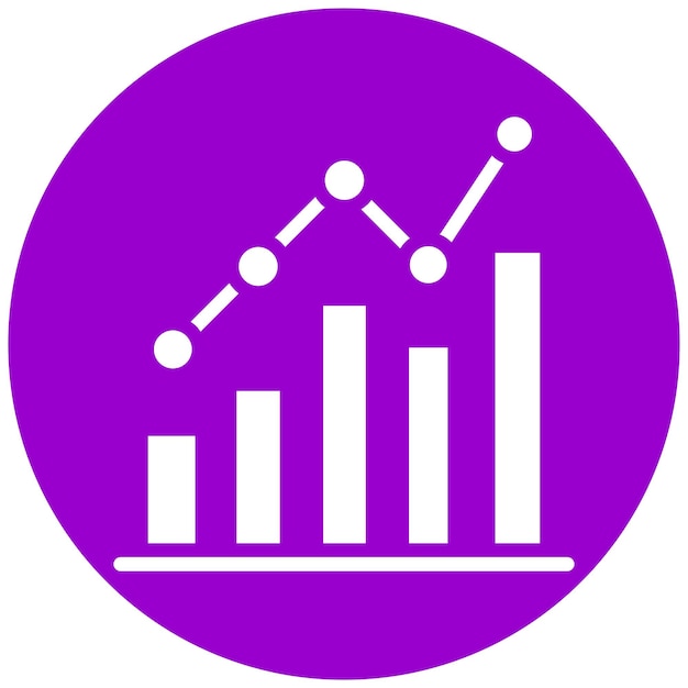 Vectorontwerp Analytics Icon Style