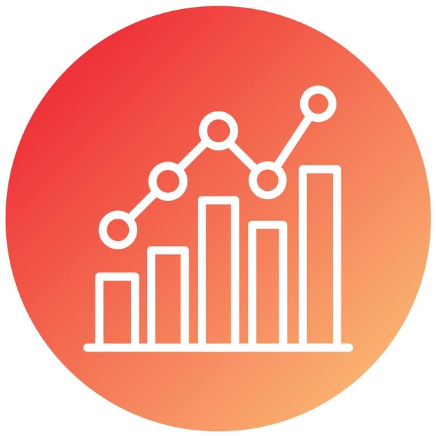 Vectorontwerp Analytics Icon Style