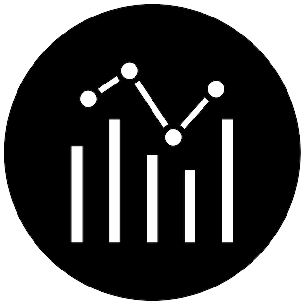 Vectorontwerp Analytics Icon Style