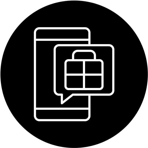Vectorontwerp App Store Icon Stijl