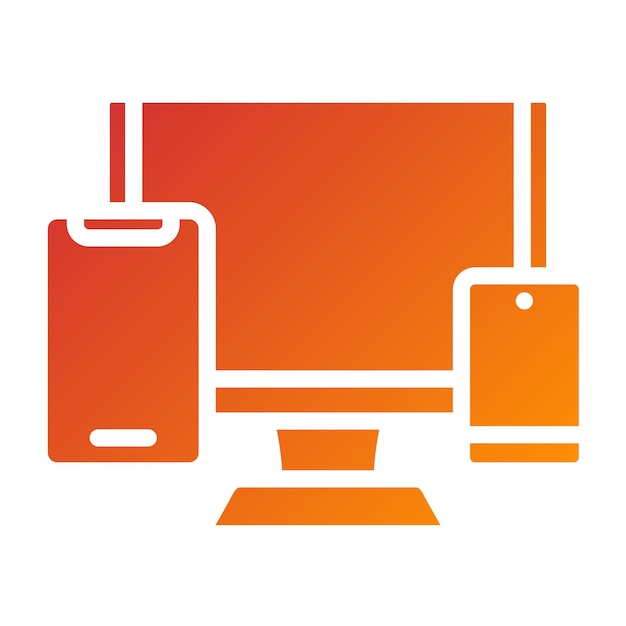 Vectorontwerp Apparaten Icon Stijl