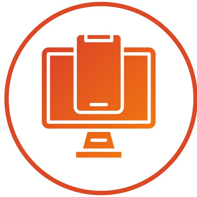Vectorontwerp Apparaten Icon Stijl