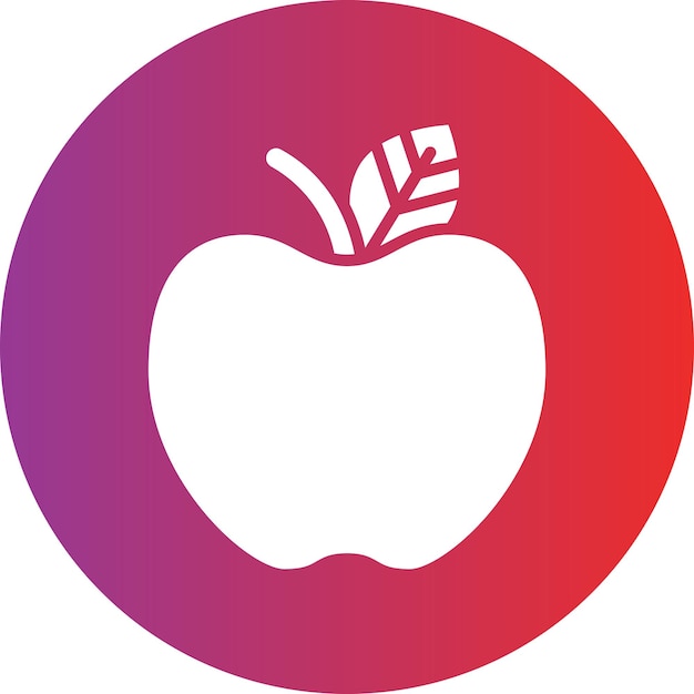 Vectorontwerp Apple Icon Style